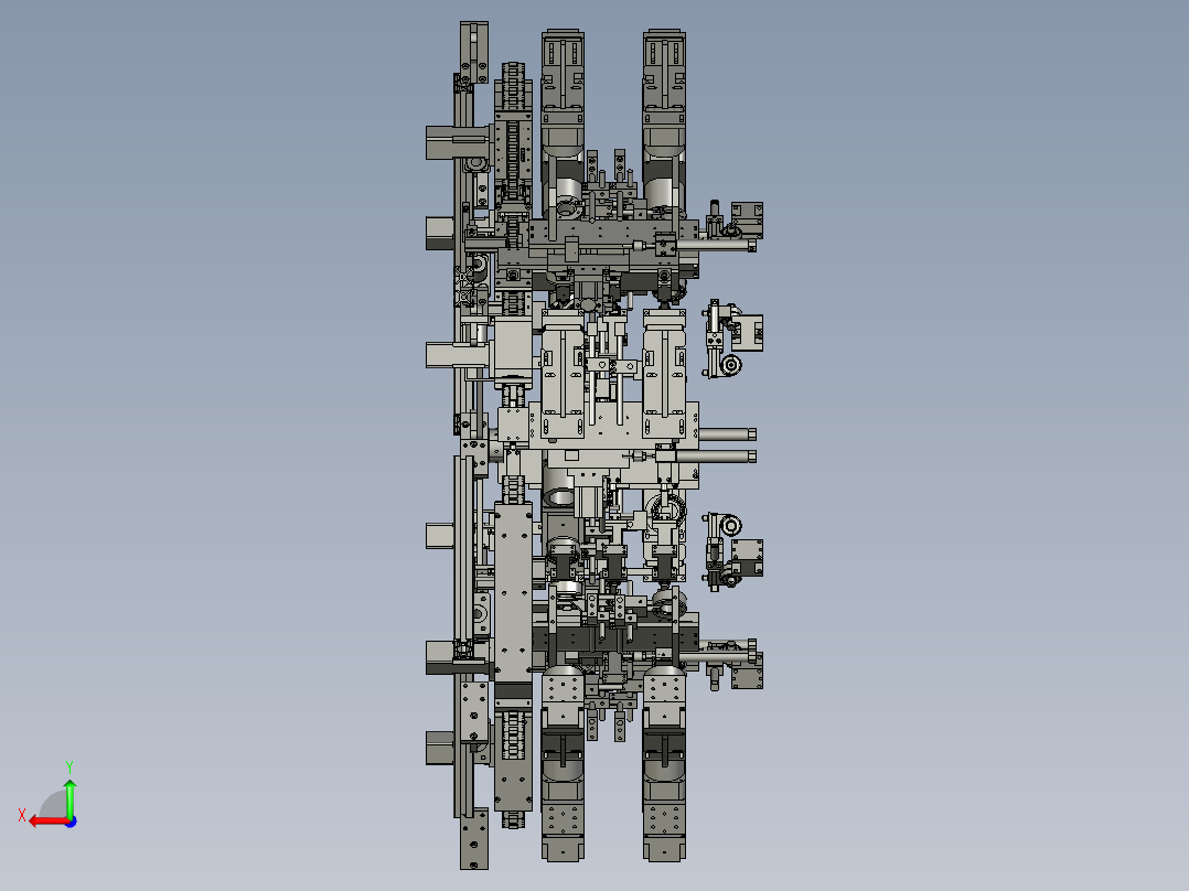 片材清洁机后视图