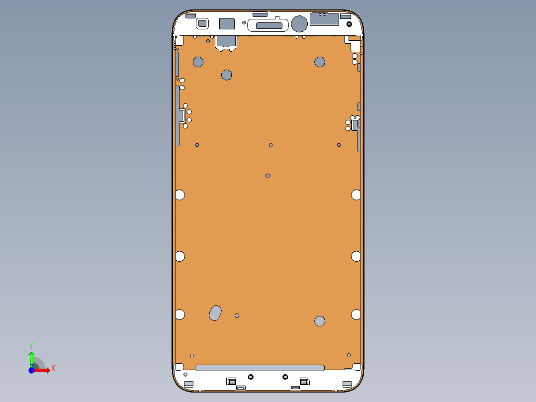 s1-cnc9笔记本CNC工装夹具三维模型-3D-20150206-A前视图