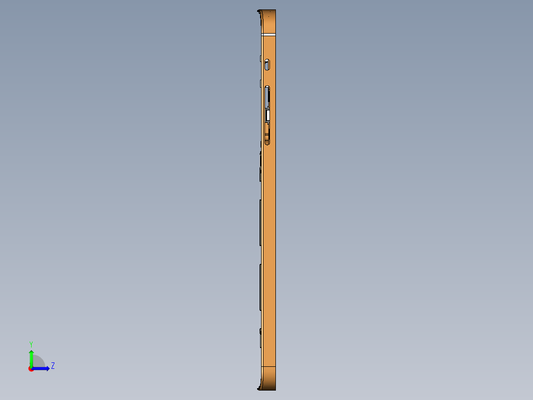 s1-cnc9笔记本CNC工装夹具三维模型-3D-20150206-A左视图