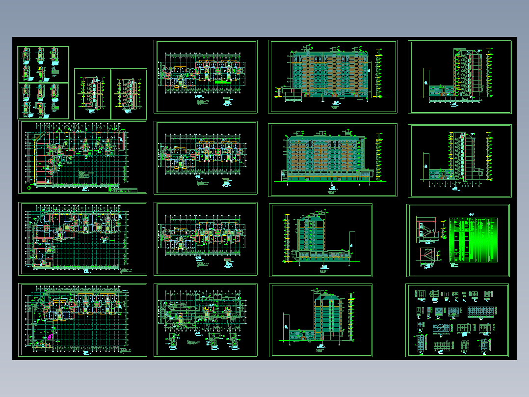某高层住宅楼全套图