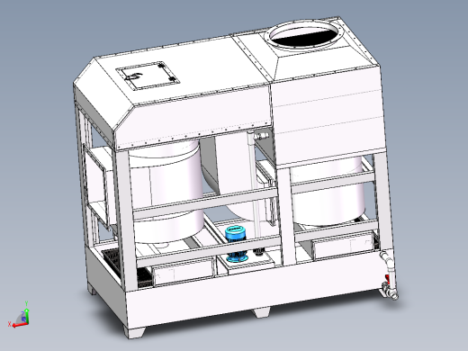 2万风量双级混合气旋喷淋塔sw20可编辑