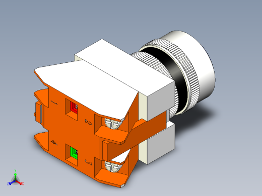 德力西电气LAY7-11BN 蓝主视缩略图