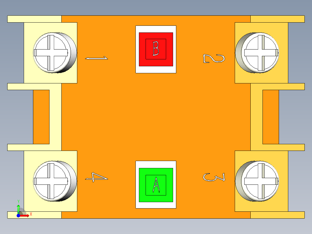 德力西电气LAY7-11BN 蓝前视图