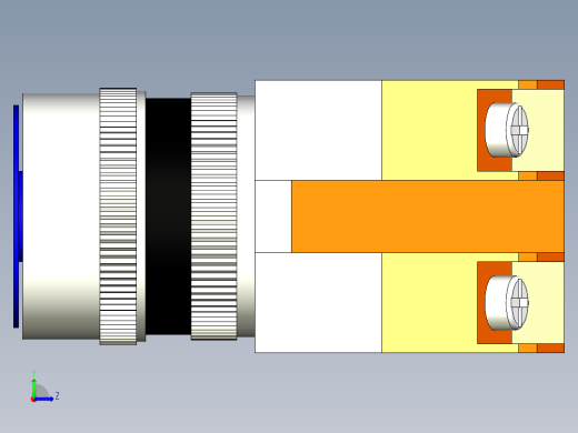 德力西电气LAY7-11BN 蓝左视缩略图