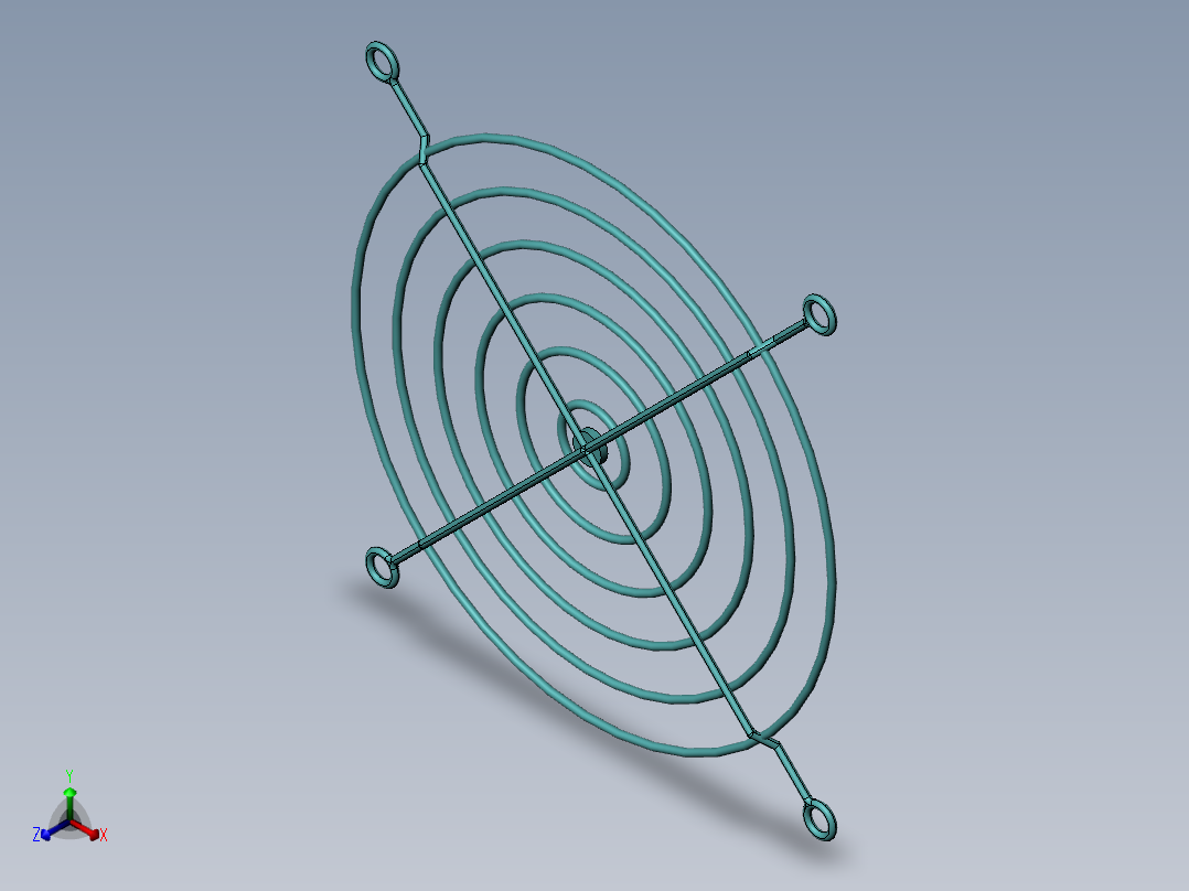 OP50-风扇罩MPG-1206102更新（20220801）-WCQ正等轴测图