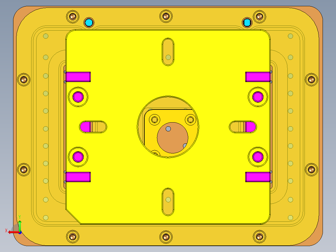 PG1-A-CNC3-笔记本CNC工装夹具三维模型单机头版-211207后视图