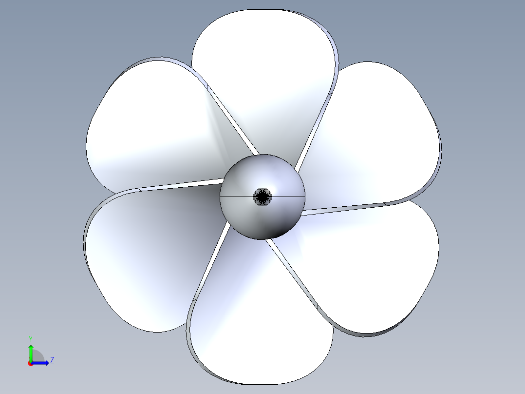 螺旋桨(39)左视图