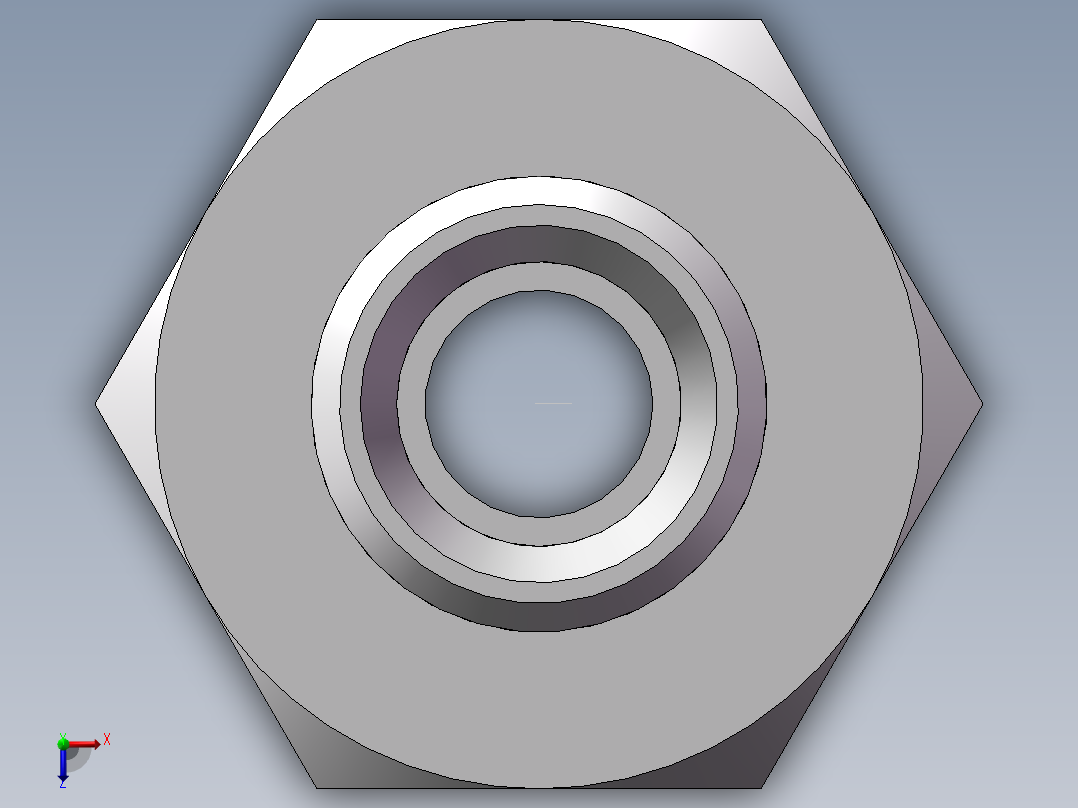 英制管螺纹ED密封、1CB-16-08WD俯视图