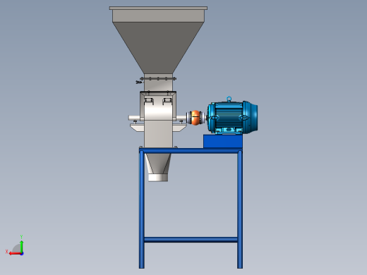 破碎机、锤式磨碎机后视缩略图