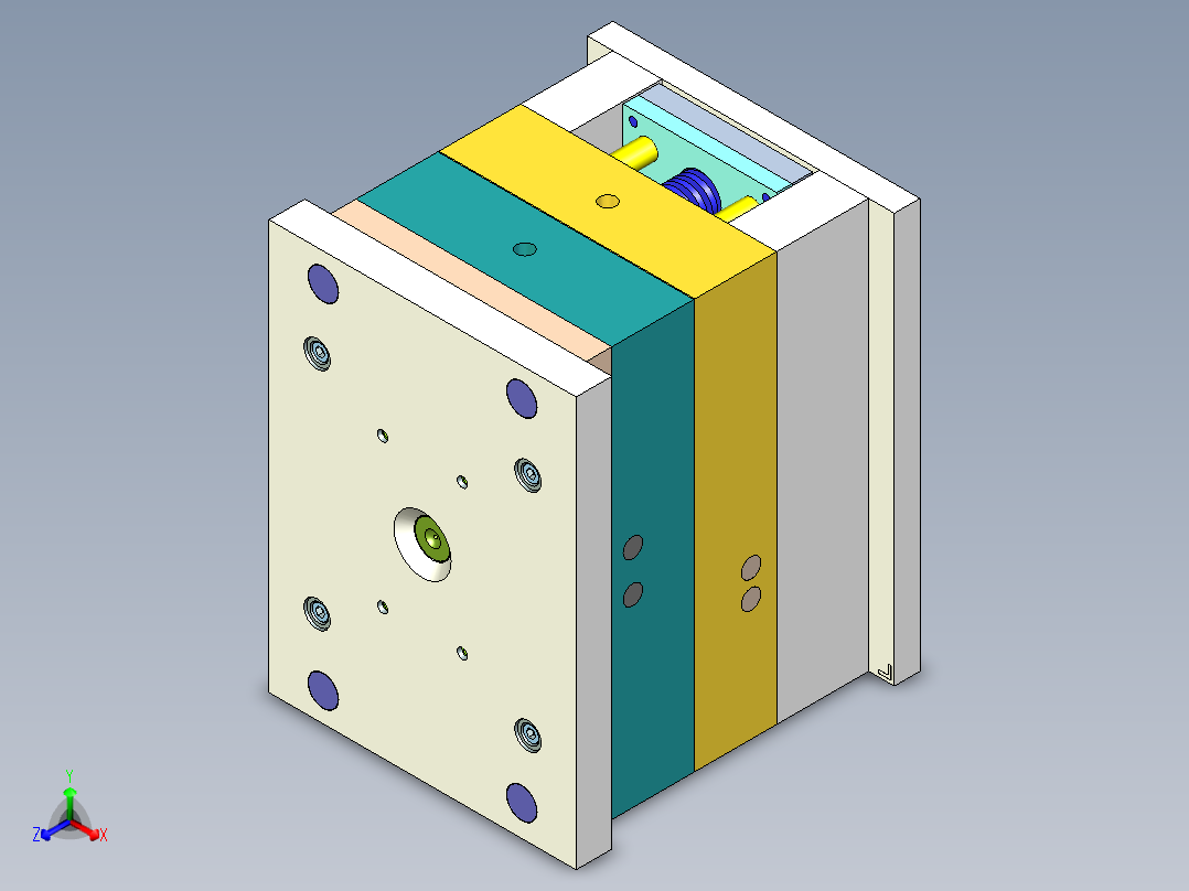 散热器支架（细水口）