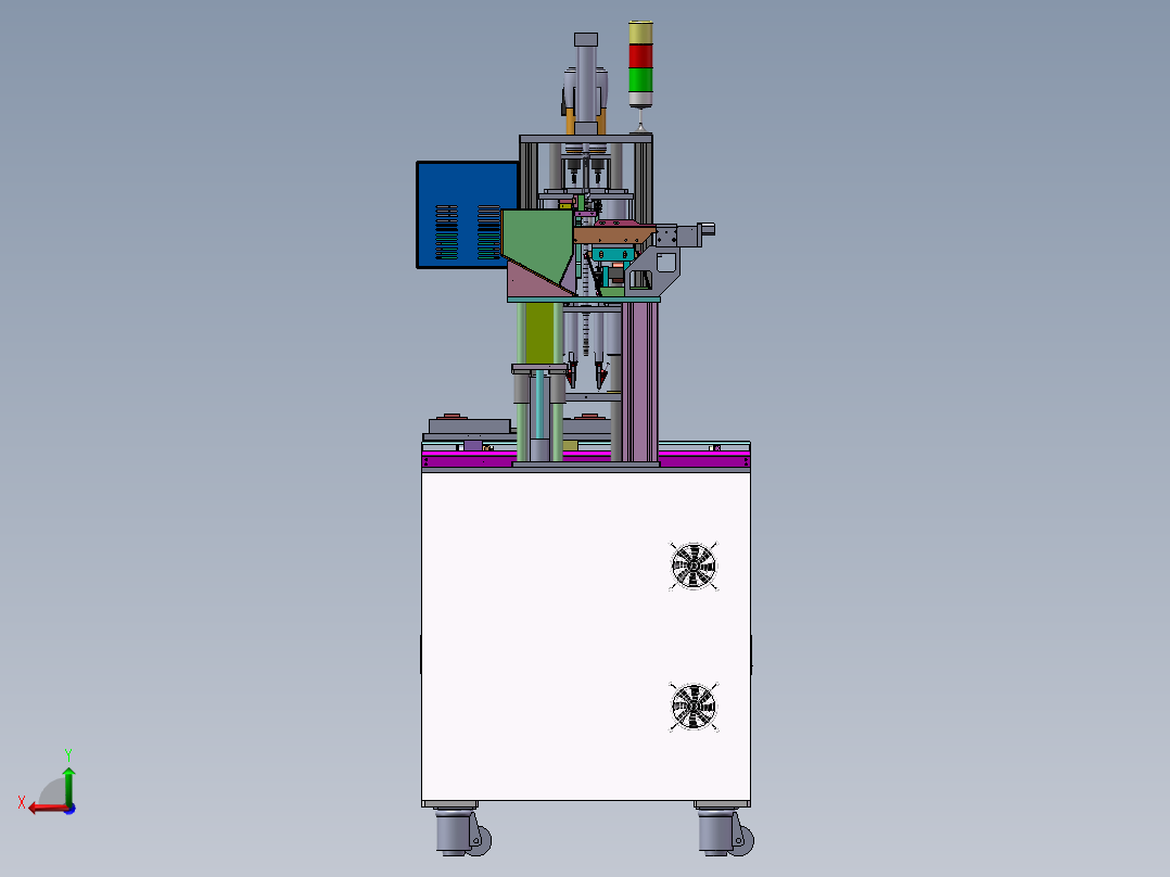 NM15002移动式四头锁螺丝机  sw22后视图