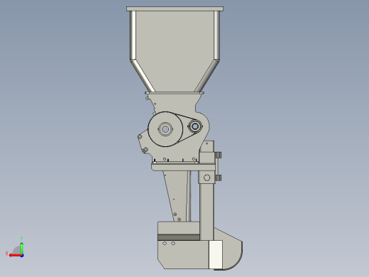 250圆盘拍门式排种器总装后视缩略图