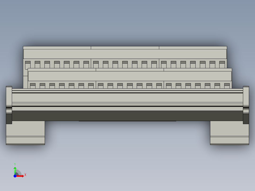 CR01-共用配件-配线模块UB-10-IO22CUB-10-IO22C前视图