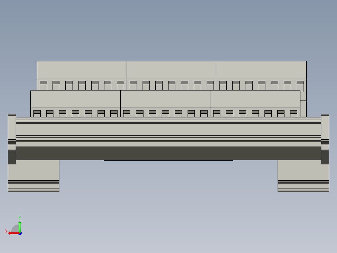 CR01-共用配件-配线模块UB-10-IO22CUB-10-IO22C后视图