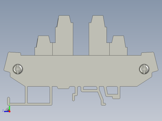 CR01-共用配件-配线模块UB-10-IO22CUB-10-IO22C右视缩略图