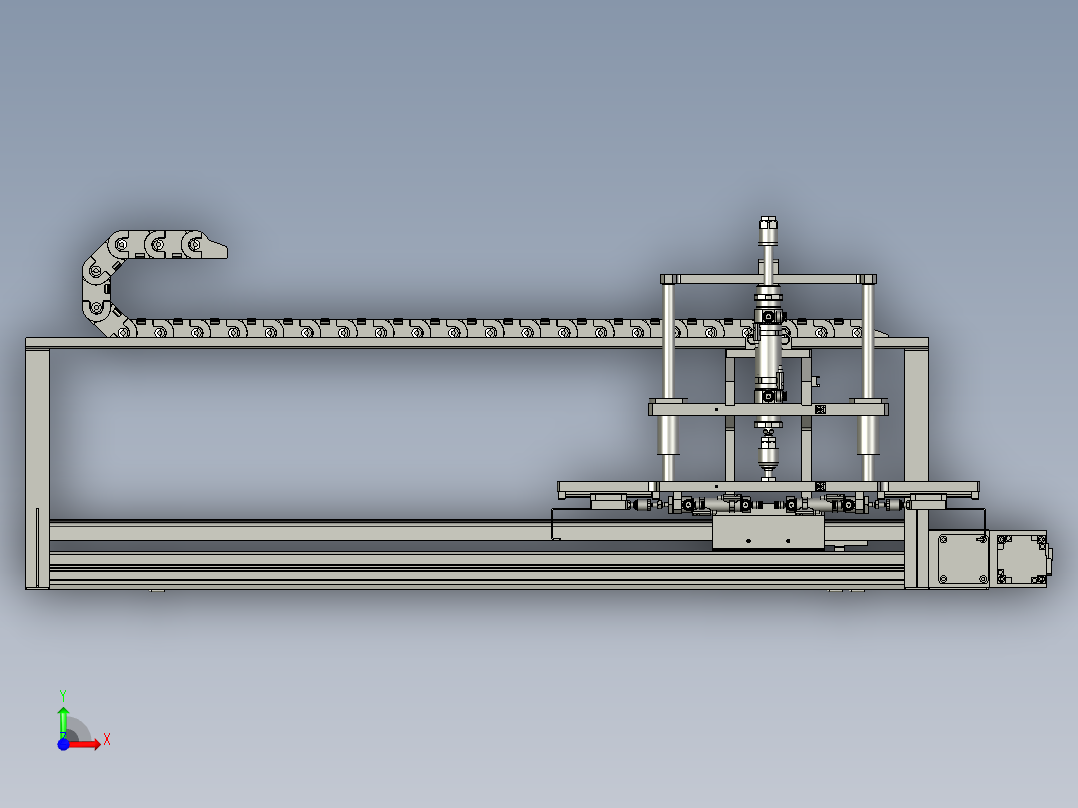 CZXD-空料盘移载组件-F前视图