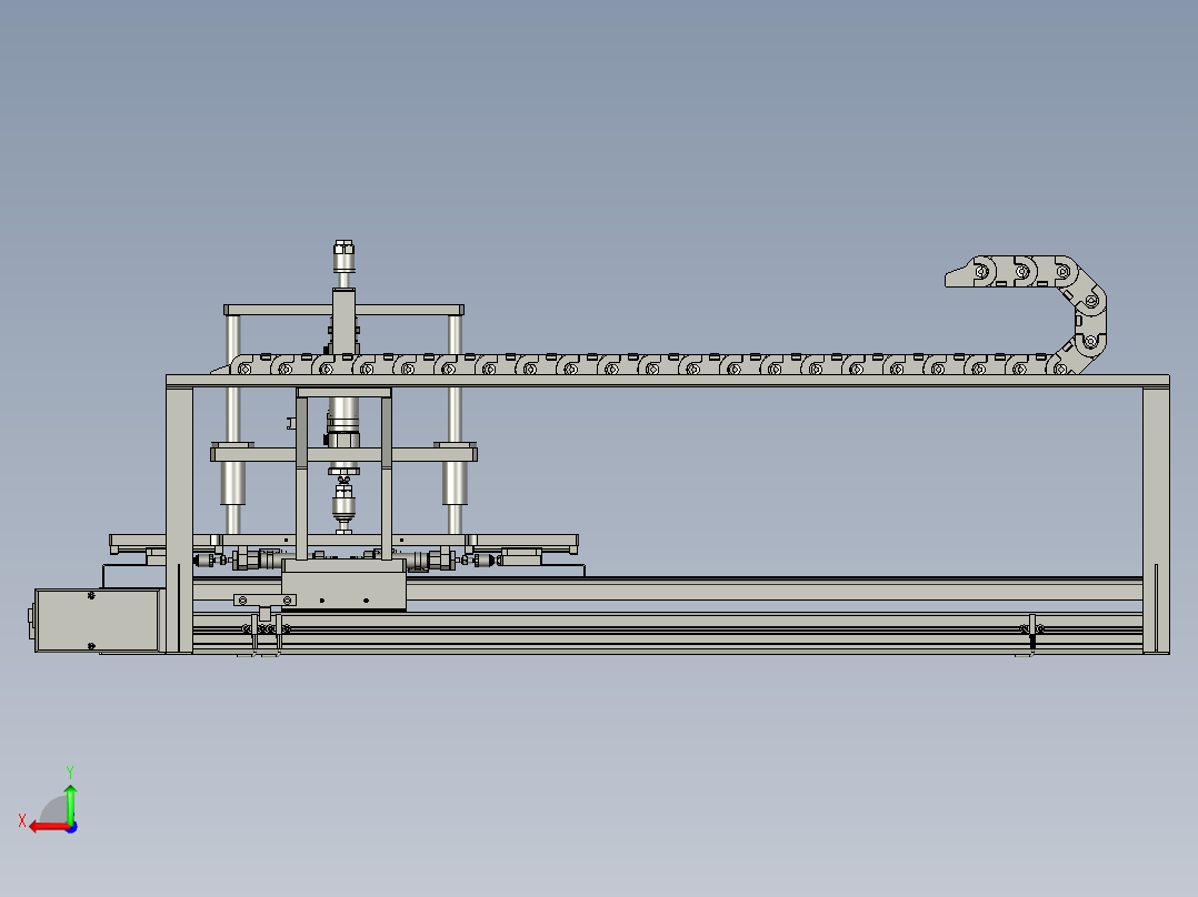 CZXD-空料盘移载组件-F后视图