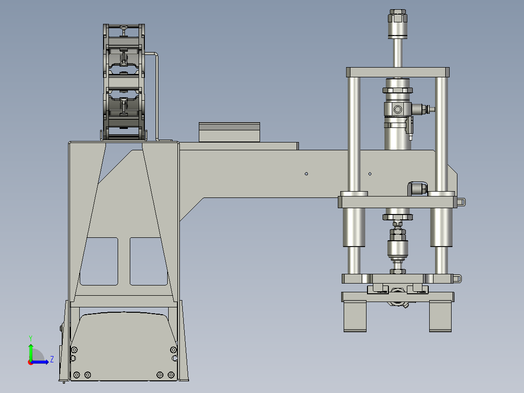 CZXD-空料盘移载组件-F左视图