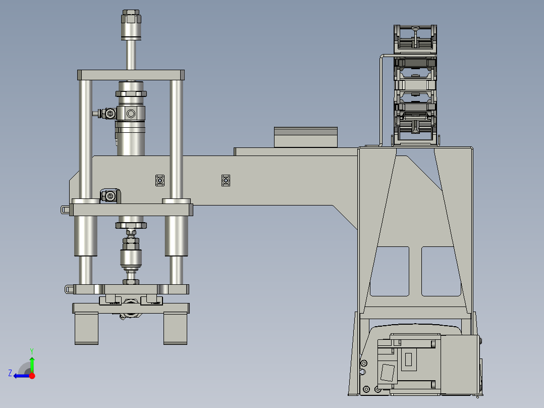 CZXD-空料盘移载组件-F右视图