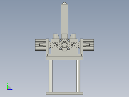电池定位平台左视缩略图