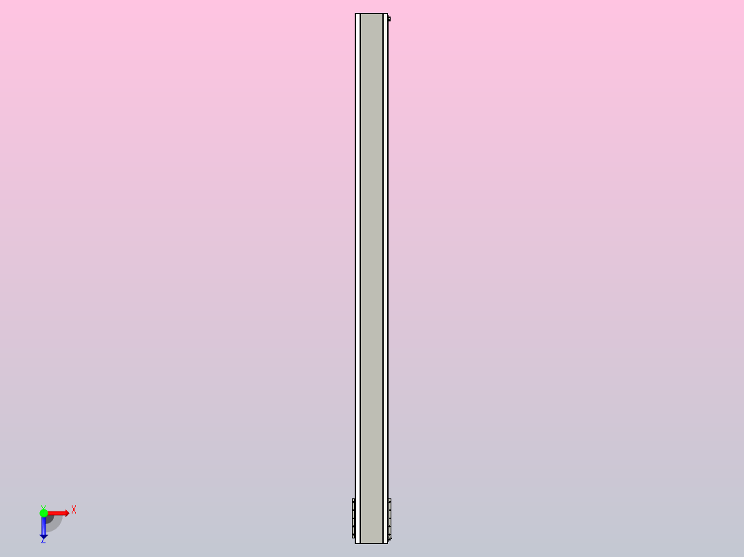 直驱直线电机轴TPA-LNP-200D-P22-L2940-C-1-3-C-10-N3(磁栅尺)俯视图