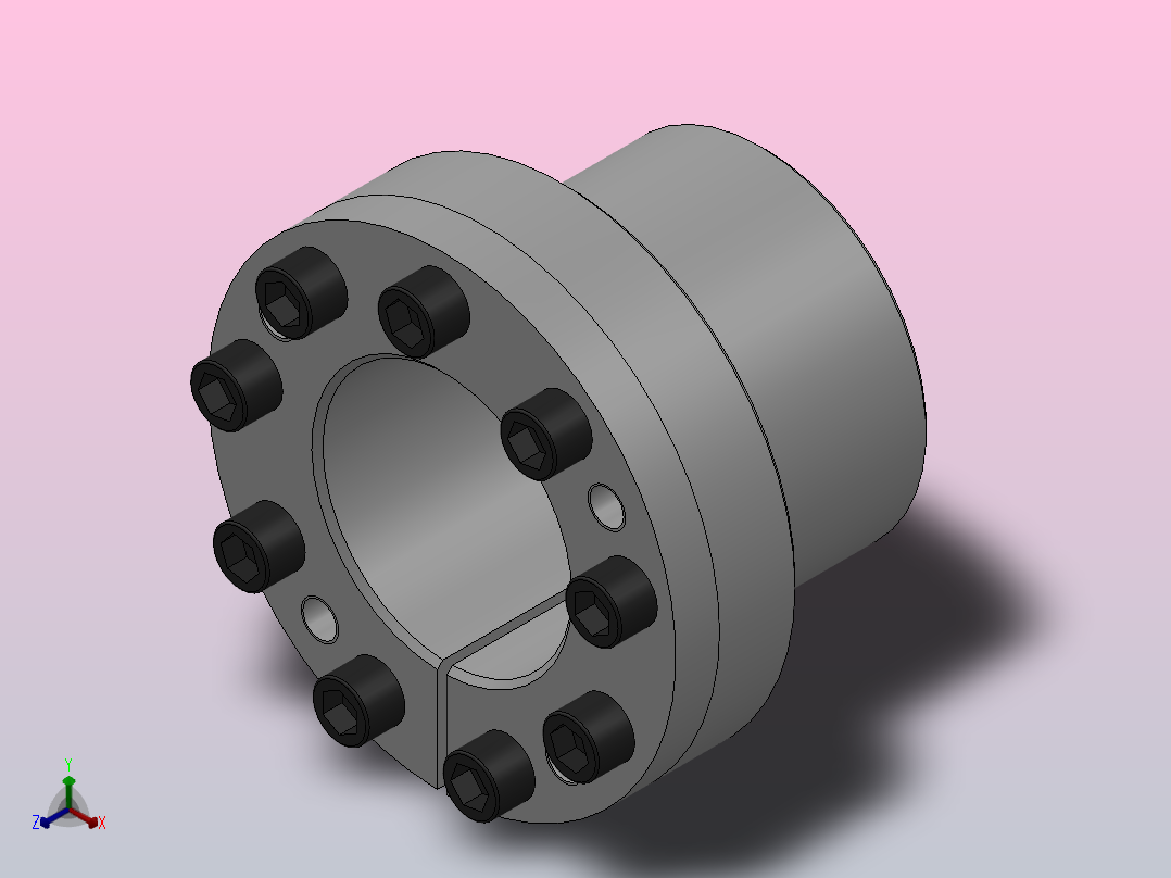 R02型胀紧联接套_R02-40-53主视图