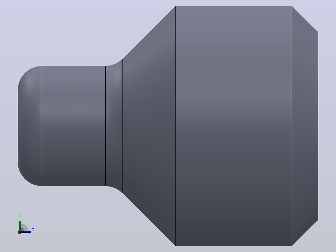 多套GBT71-GBT86紧定螺钉3D模型Solidworks设计左视图