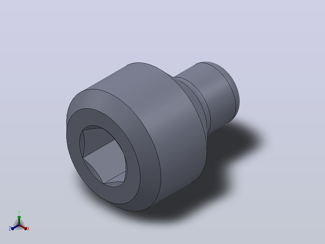 多套GBT71-GBT86紧定螺钉3D模型Solidworks设计正等轴测图