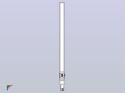 滚珠丝杠直线轴带导轨全封闭TPA-HCR-65S-1610C-L900-M-C-P10-N3俯视缩略图
