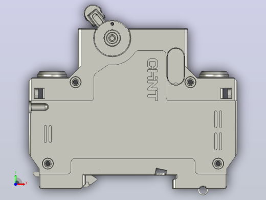 NXB-80G 4P小型断路器三维模型202010前视缩略图
