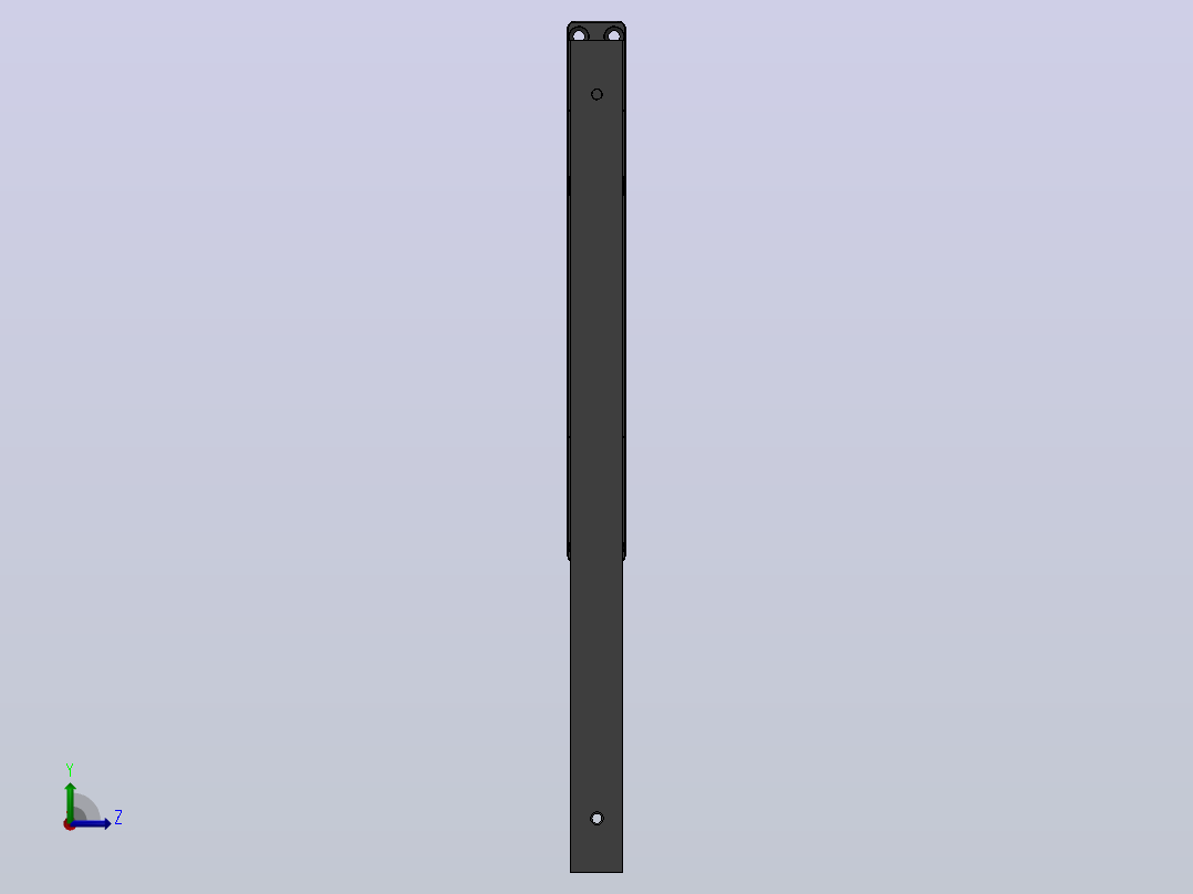 ITS.11204隐藏式凸轮动作闭门器左视图