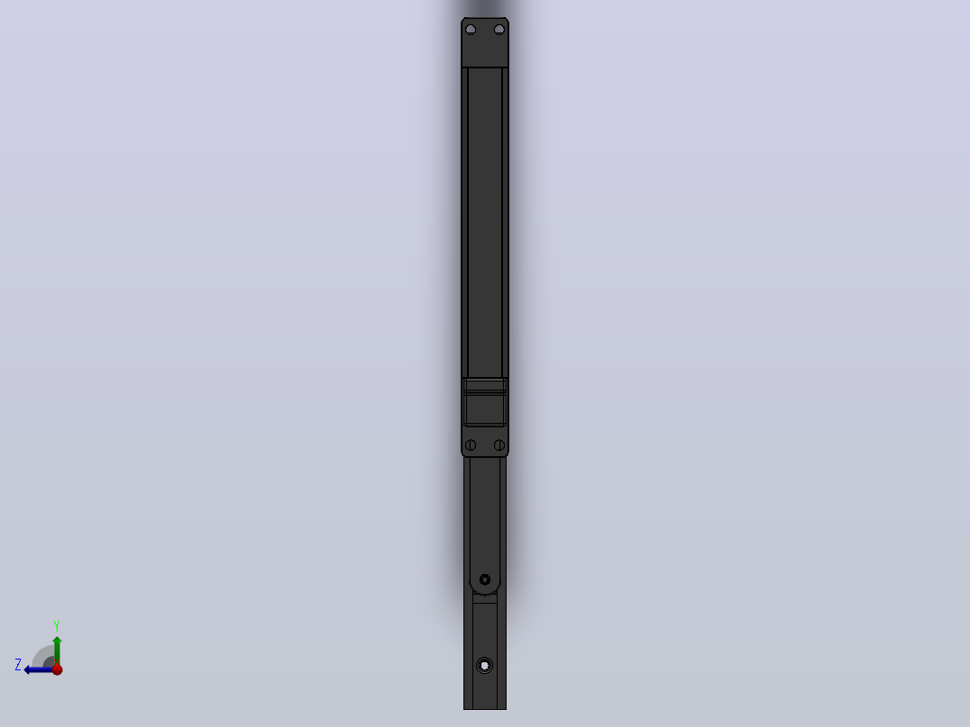 ITS.11204隐藏式凸轮动作闭门器右视图