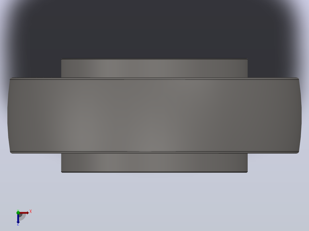 DS...HX-PPWB型农机用圆盘轴承_DS 206HX-PPWB.zip.zip俯视图