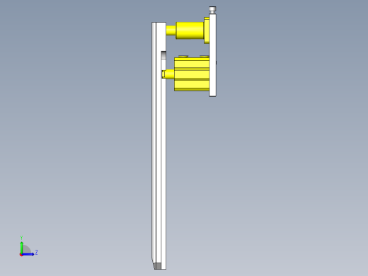 圆柱工件用夹头左视缩略图