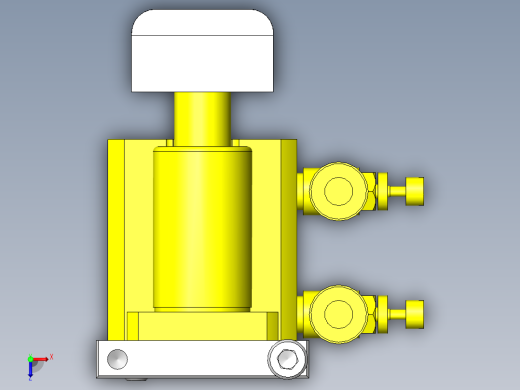 圆柱工件用夹头俯视缩略图