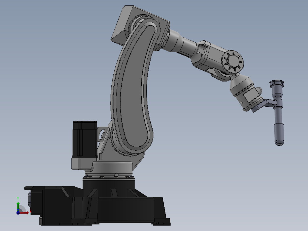 arm-robotic-6-axis SW前视图