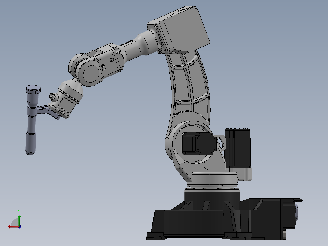 arm-robotic-6-axis SW后视图