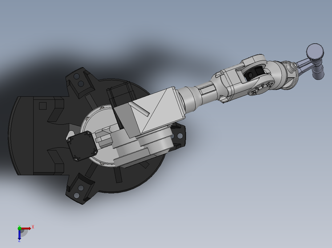 arm-robotic-6-axis SW俯视图