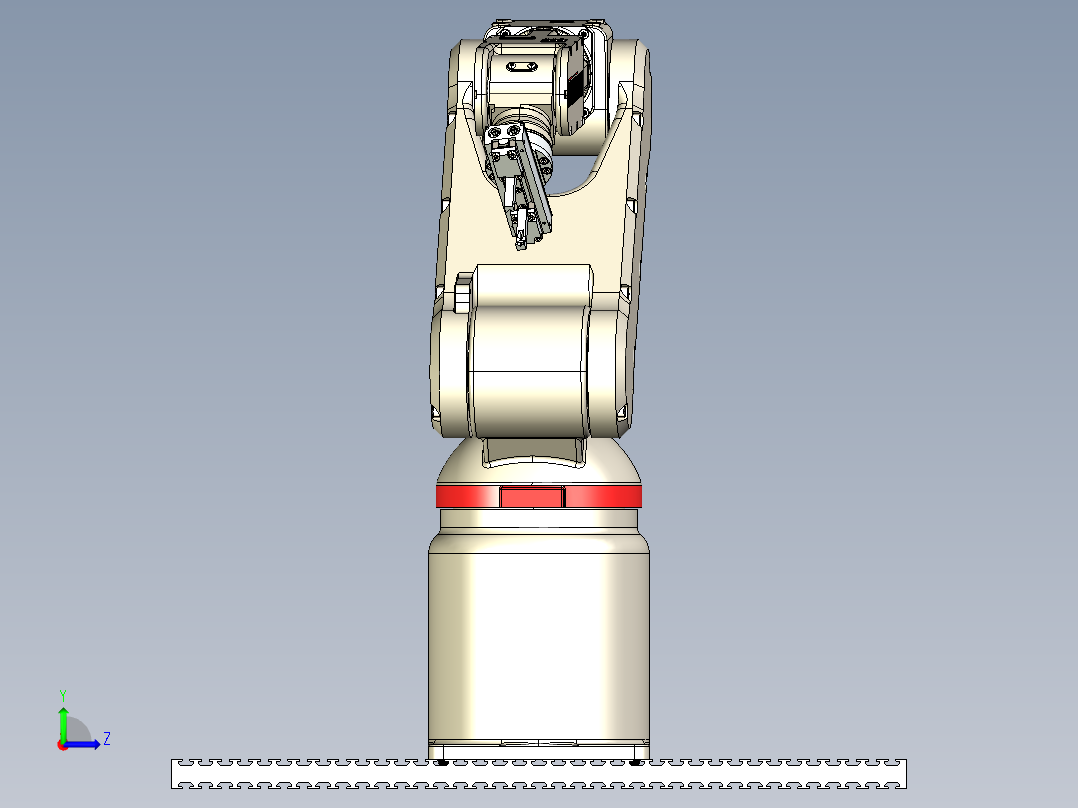 motoman-robot-model-mh5l SW STP左视图
