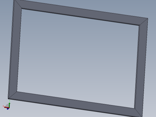 电力变压器控制柜3D模型主视缩略图