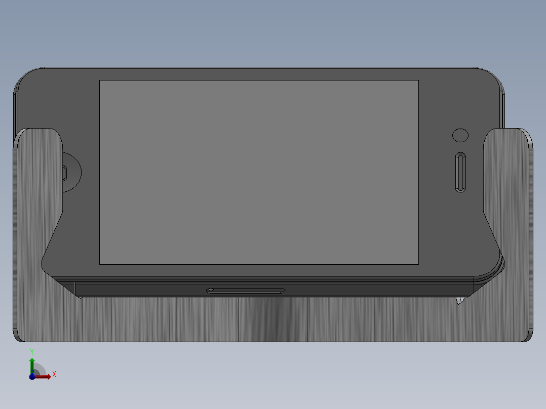 手机支架前视图