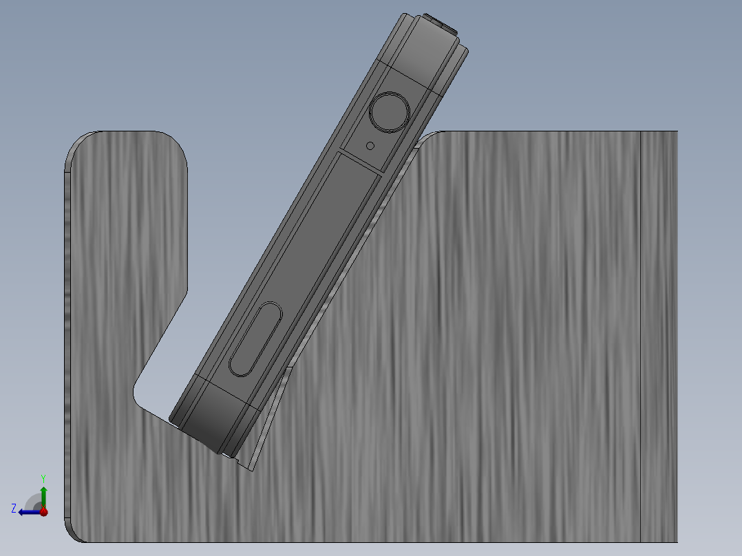 手机支架右视图