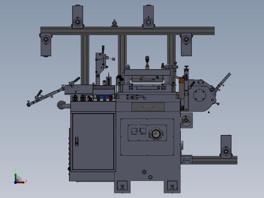 WD350G模切机(套孔)前视缩略图
