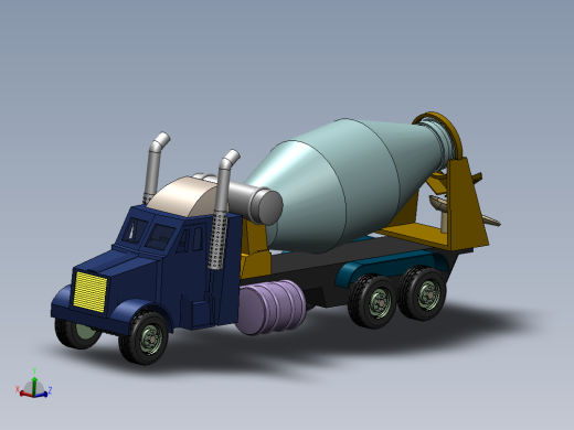 白士莹-水泥搅拌车