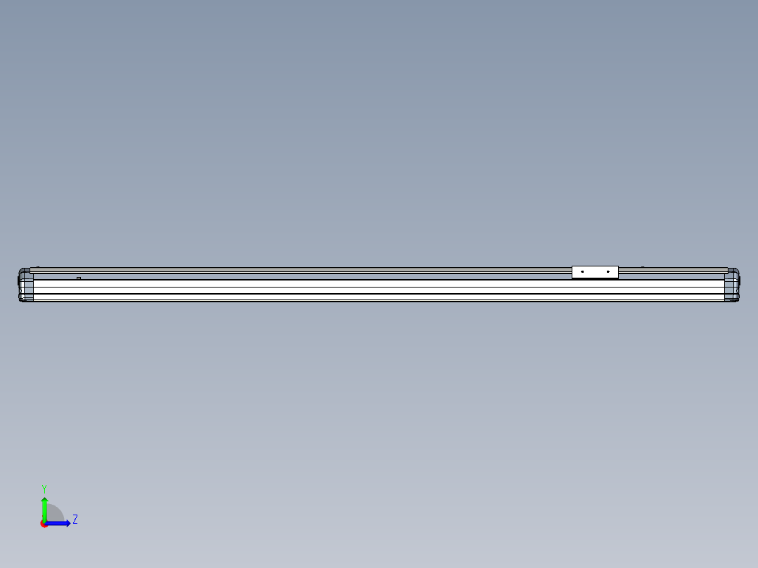 Toyo东佑达直线模组-ETH12-1000-M+煞車左视图