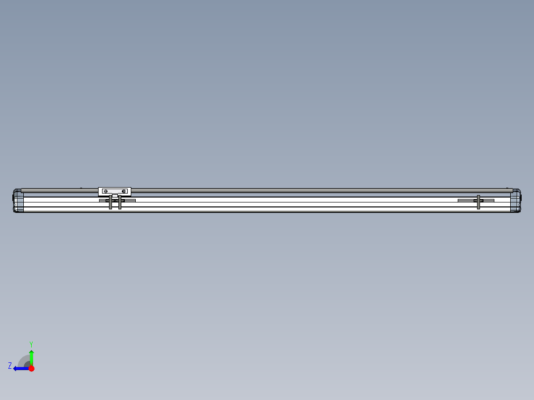 Toyo东佑达直线模组-ETH12-1000-M+煞車右视图