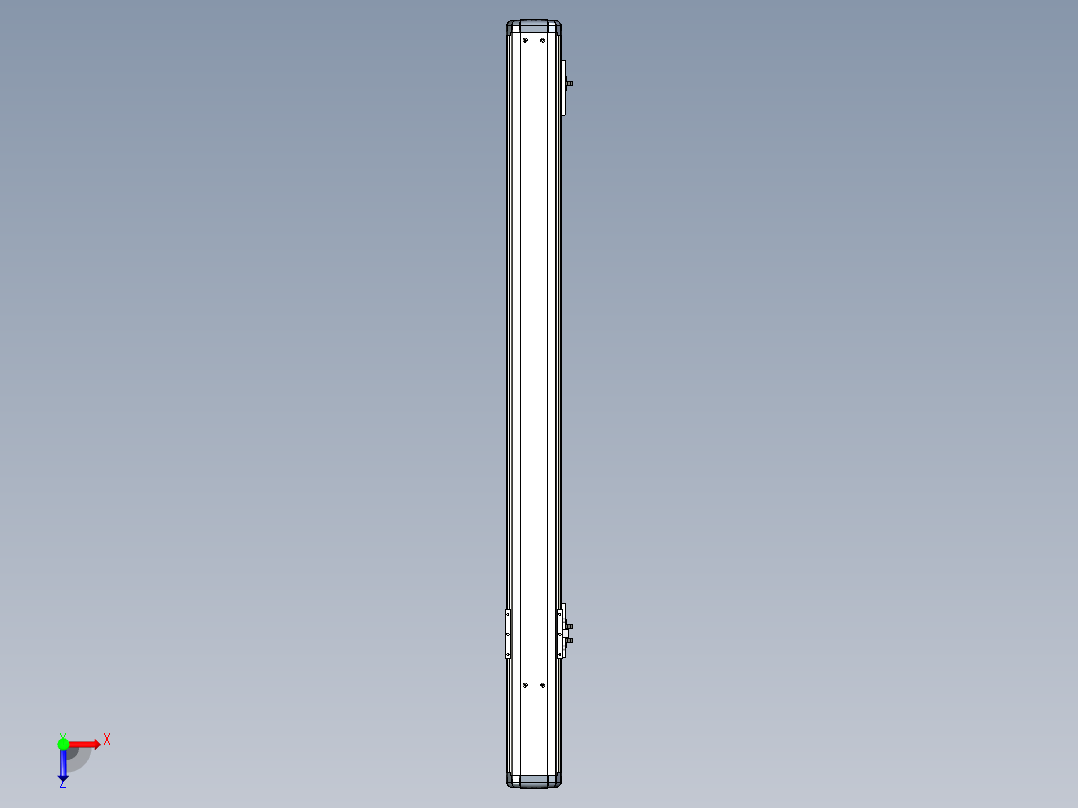 Toyo东佑达直线模组-ETH12-1000-M+煞車俯视图