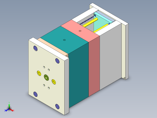 硬币储存筒注塑模具设计