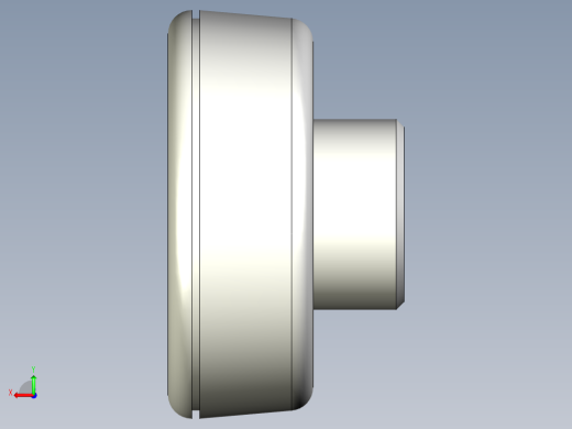 人體工學型把手(母牙)ELK-3D多系列多零件图纸模型后视缩略图