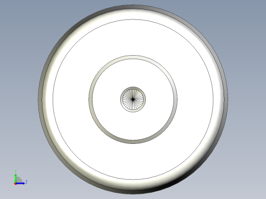 人體工學型把手(母牙)ELK-3D多系列多零件图纸模型左视缩略图